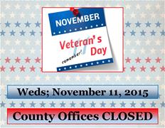 HOLIDAY Veterans Day